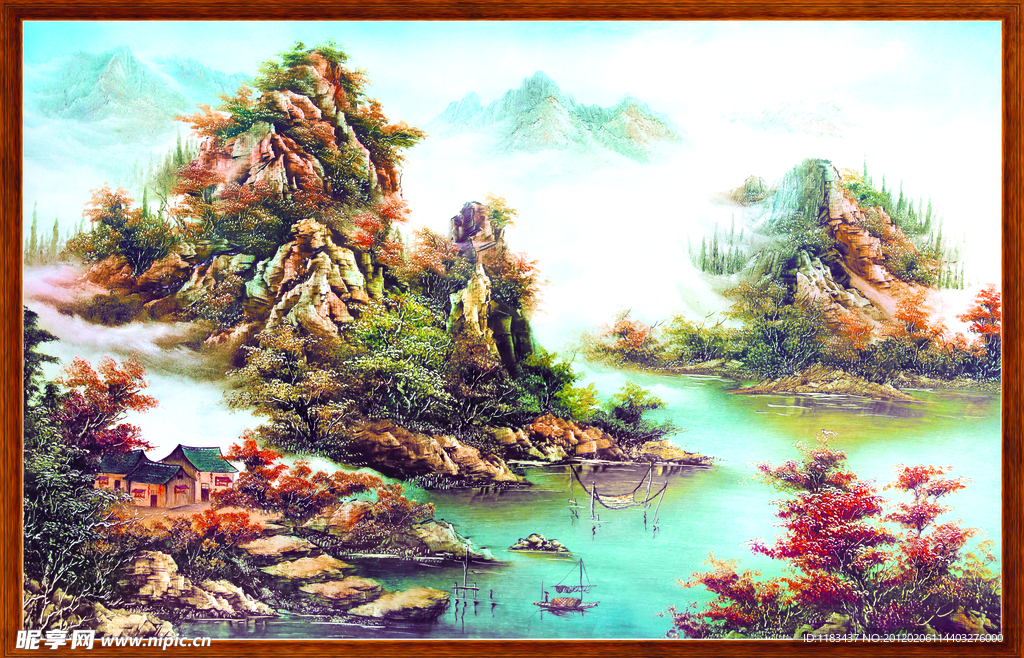 中堂壁画