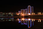 迷昜湖灯会夜景