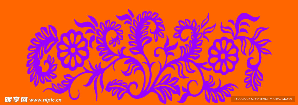 花边底纹