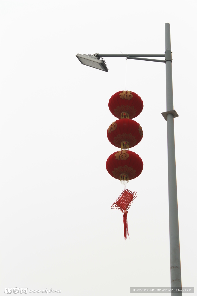 红灯笼与中国结