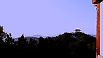 早晨 山阁