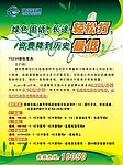 绿色固话轻松打海报