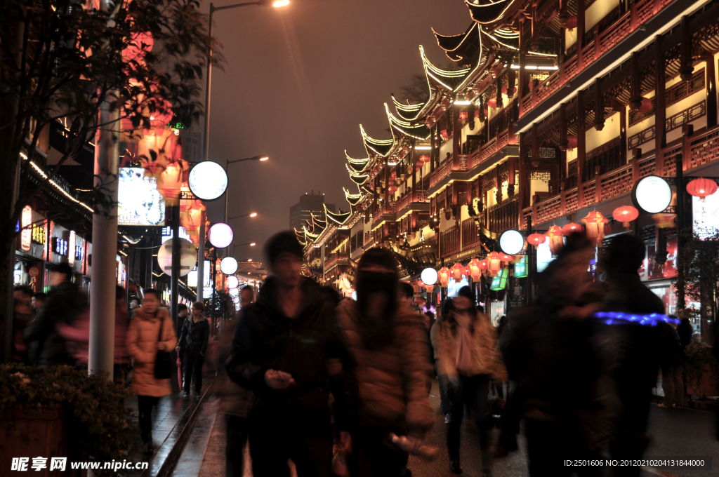 2012豫园新春民俗艺术灯会布景