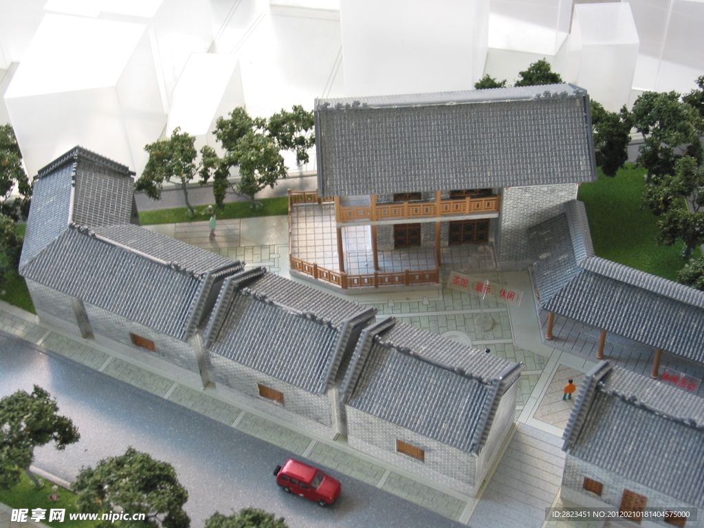 黄埔古港 建筑模型