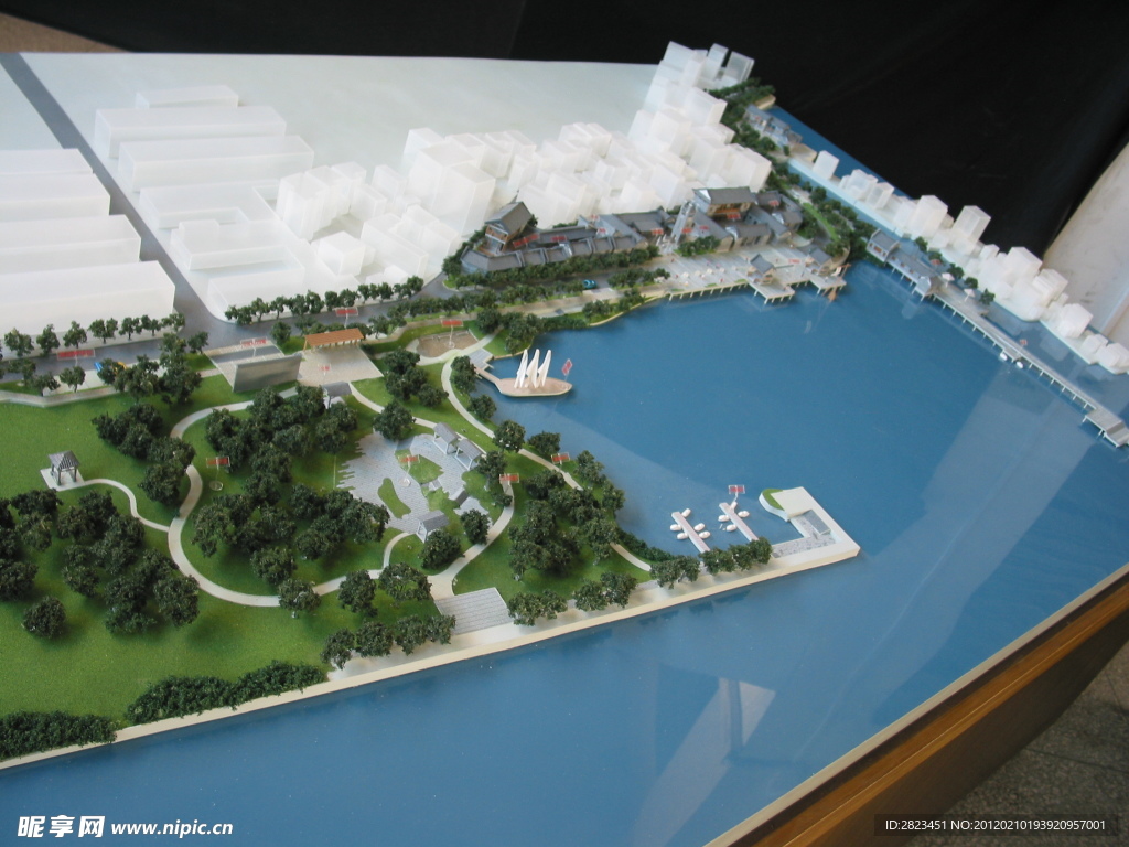 黄埔古港 建筑模型