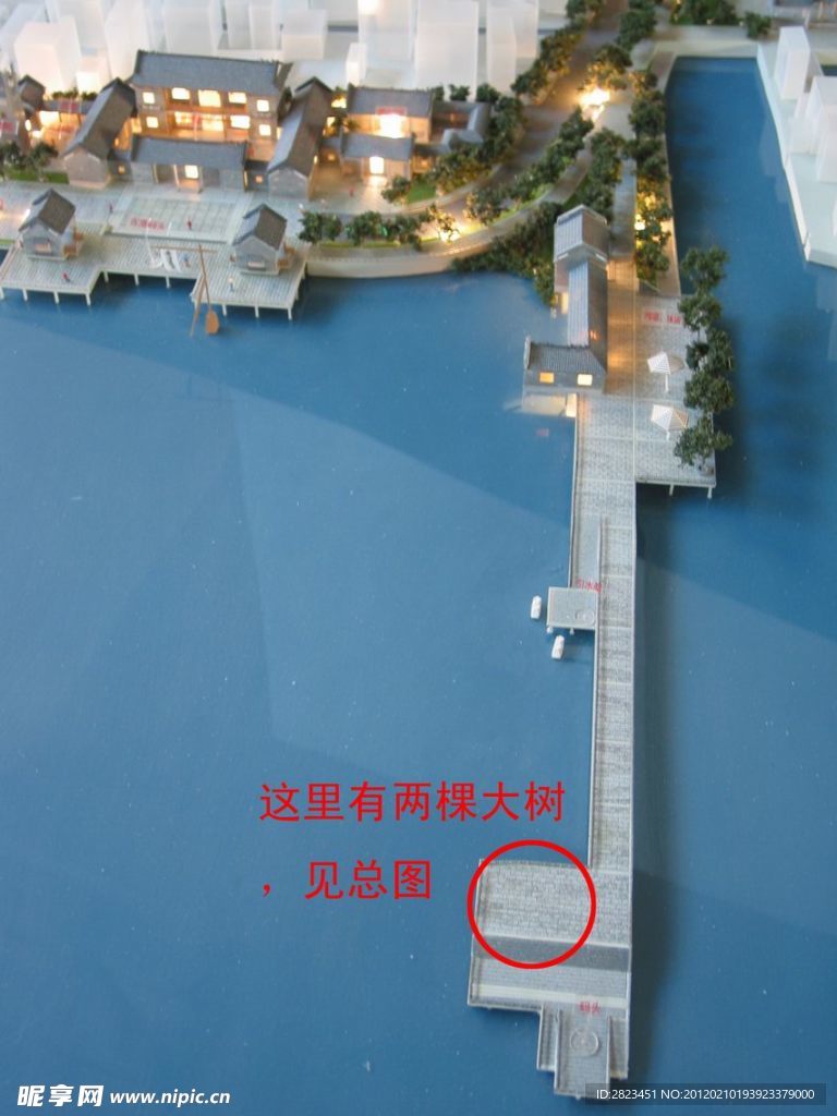 黄埔古港 建筑模型