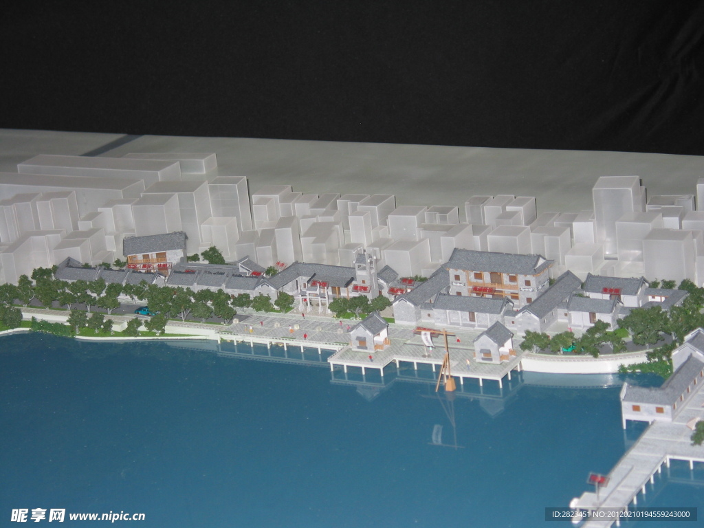 黄埔古港 建筑模型