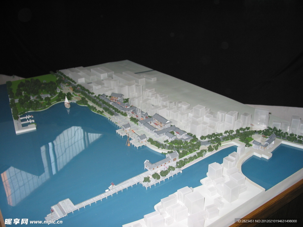 黄埔古港 建筑模型