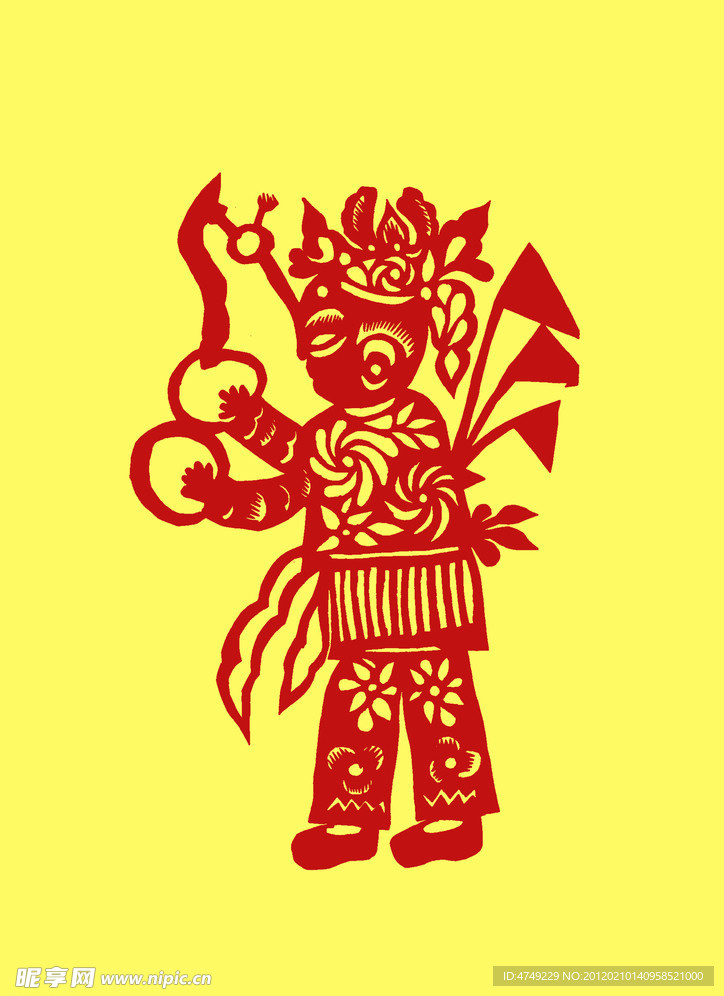 剪纸 乐器班