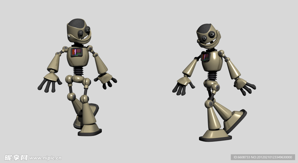 3D设计机器人