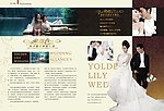 金百合婚纱摄影版式设计