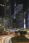 香港中环夜景
