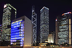 香港中环夜景