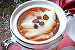 鹿茸菜胆炖翅