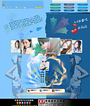 最新6 0全屏QQ空间皮肤