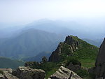 灵山主峰朦胧