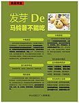 食品安全 土豆 马铃薯