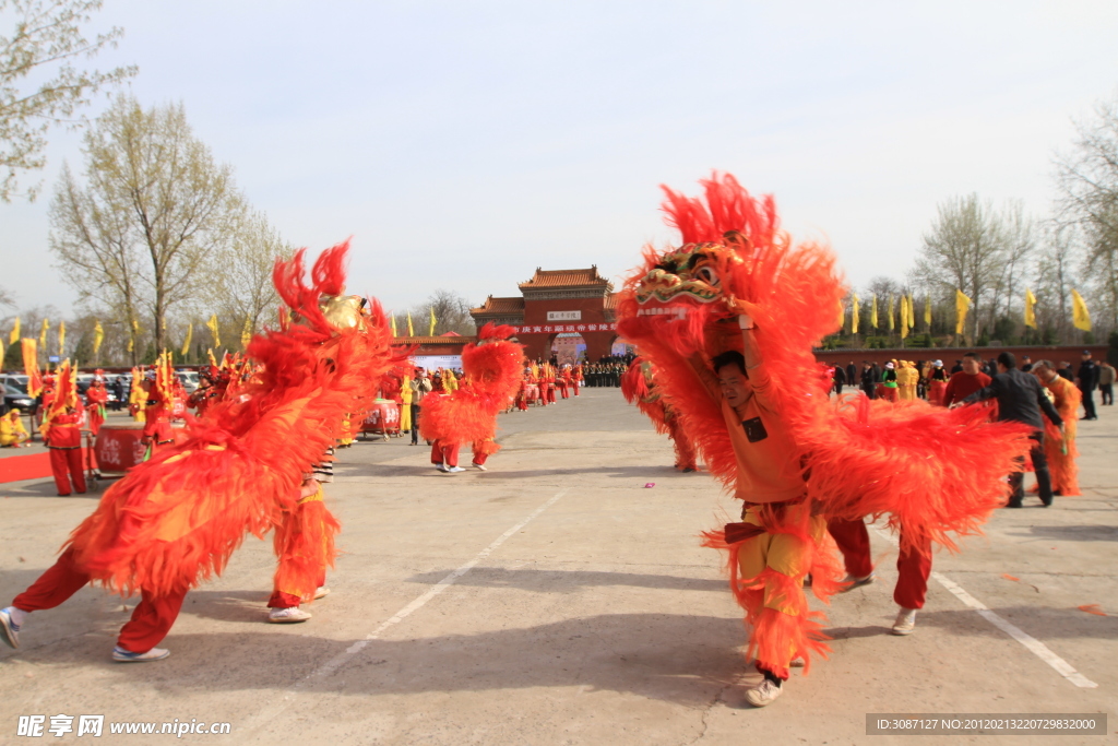 舞狮风采