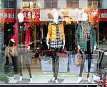 服装展窗