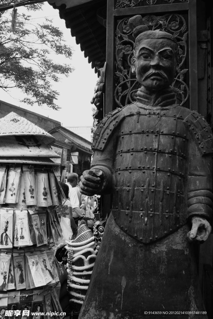王府井的兵马俑