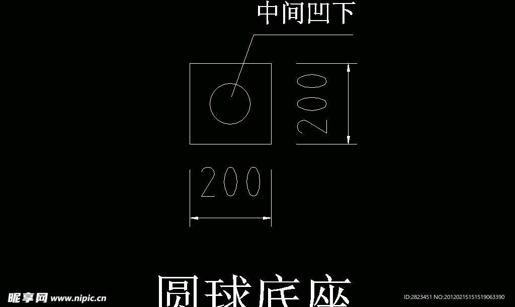 欧式构造 花盘圆球底座