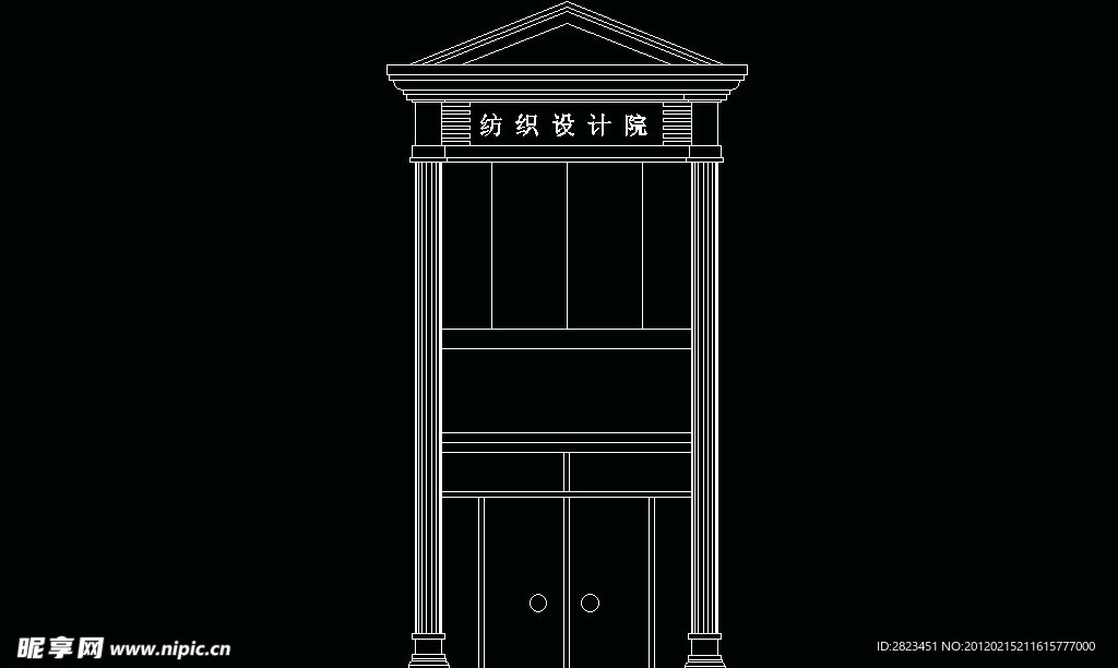 欧式构造 四方门套