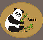 可爱卡通图片 熊猫