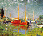 莫奈油画