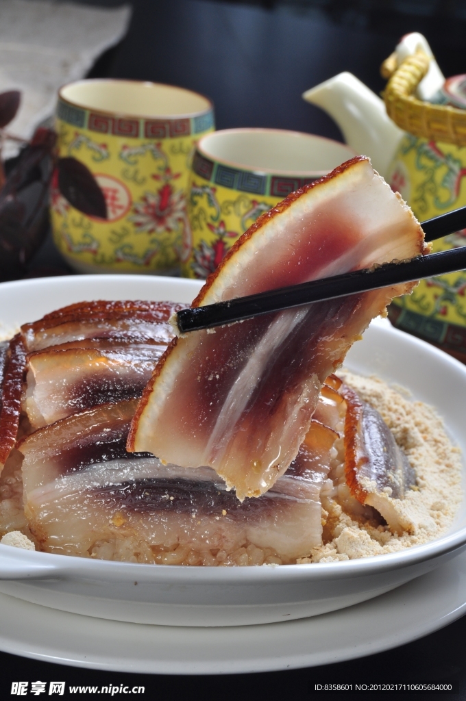双豆粉蒸肉