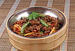 干锅香辣肥肠