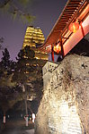 夜色中的小雁塔(非高清)