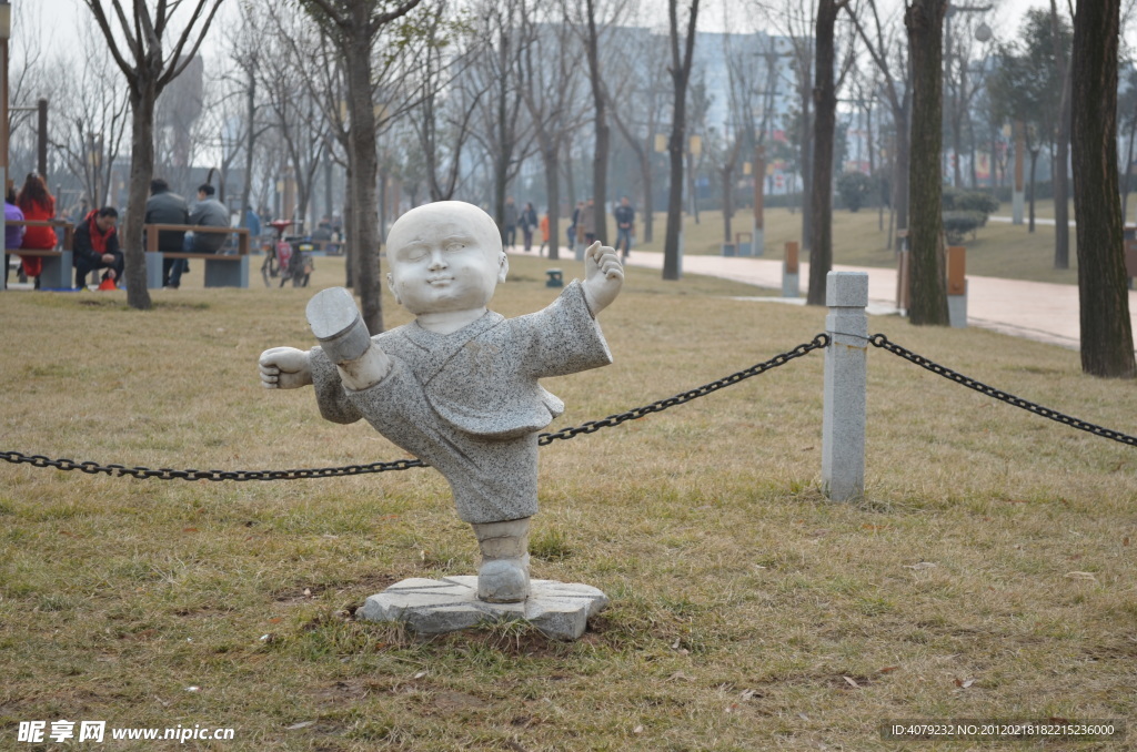 练武的小和尚