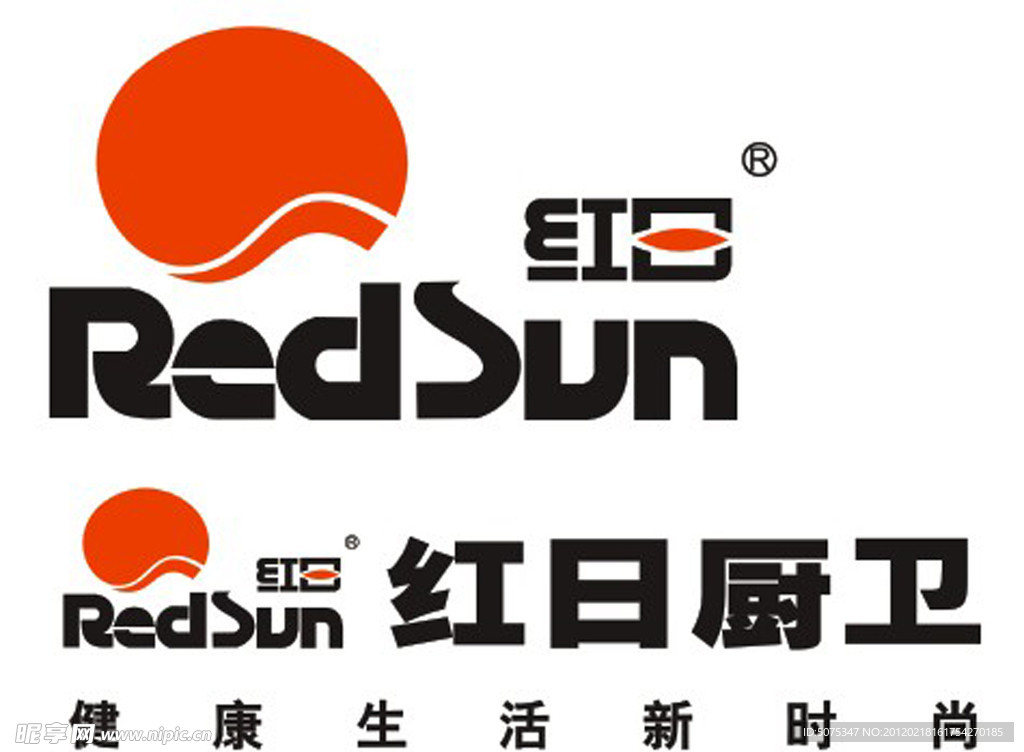 红日logo