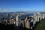 太平山上看香港全景