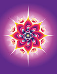 莲花花纹