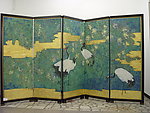 国画屏风