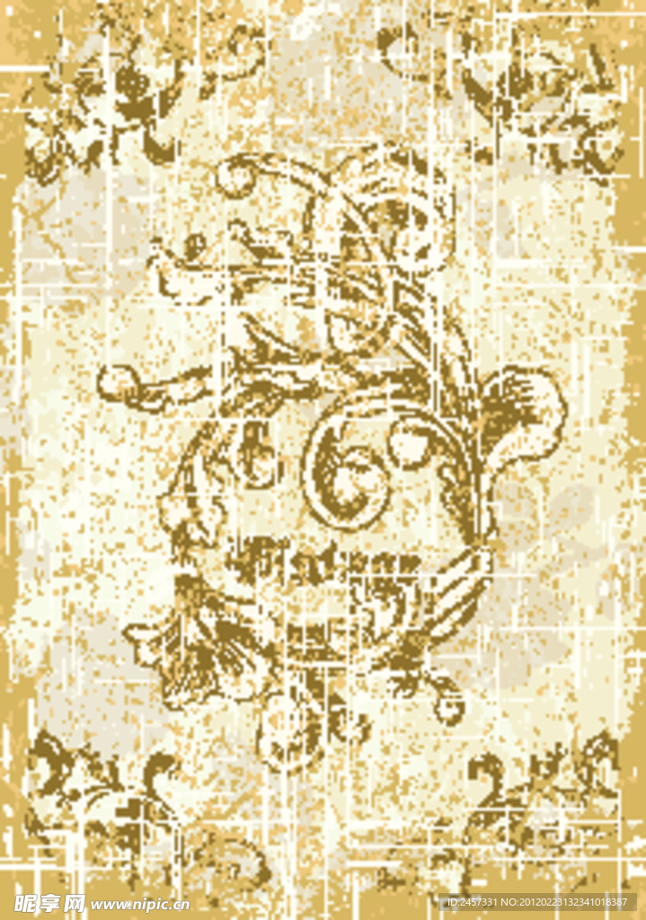 古典花纹 欧式花纹底纹