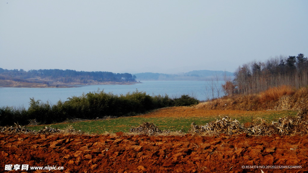 红色 河岸
