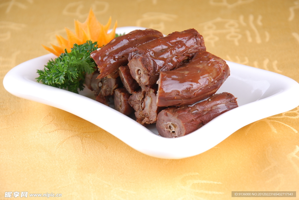 麻辣鸭颈