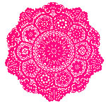 中国民间剪纸艺术百花谱 ai