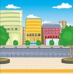 城市风景