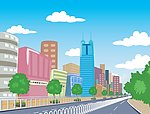 城市风景