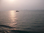 大海黄昏