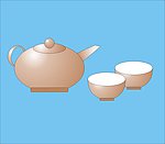 茶壶茶杯