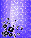 梦幻 花纹