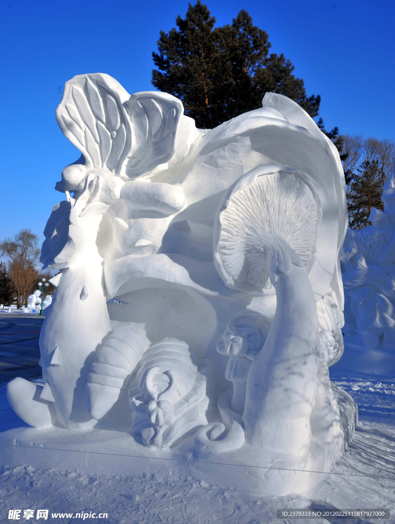 太阳岛雪雕