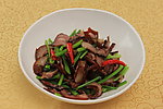 小炒腊猪脸