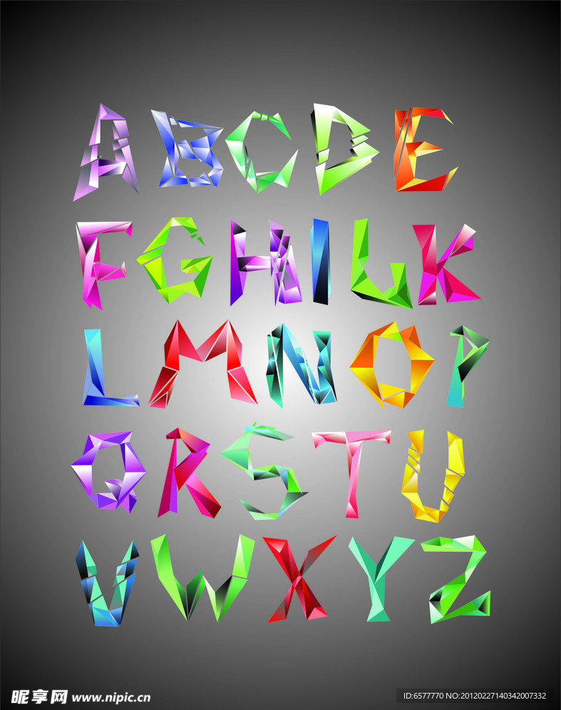 创意造型字母