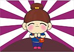 可爱女孩