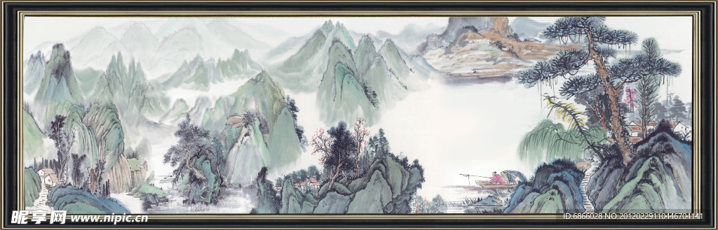 山水画